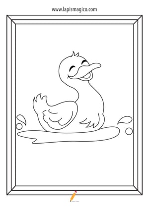 Desenhos de desenhos simples para colorir, ficha pdf nº5