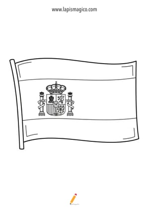 Desenhos de bandeiras para colorir, ficha pdf nº11