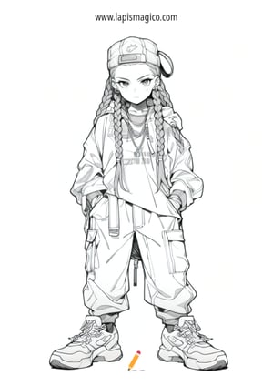 Desenhos de Anime para colorir, ficha pdf nº15