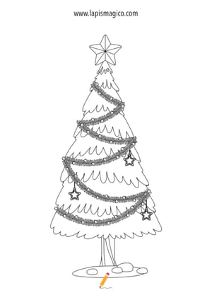 Desenhos de Árvores para colorir, ficha pdf nº1