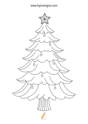 Desenhos de Árvores para colorir, ficha pdf nº3