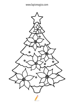 Desenhos de Árvores para colorir, ficha pdf nº7