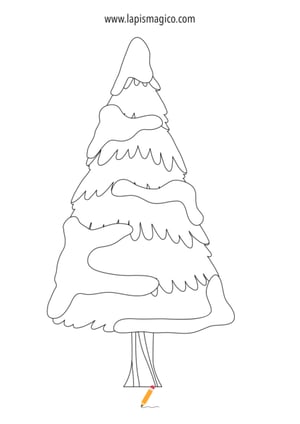 Desenhos de Árvores para colorir, ficha pdf nº22