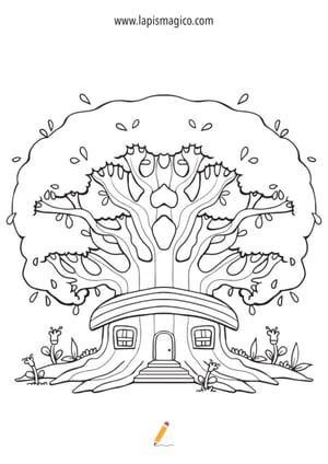 Desenhos de casas para colorir, ficha pdf nº15