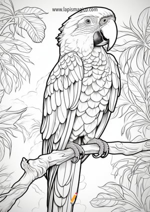 Desenhos de animais da selva para colorir, ficha pdf nº10