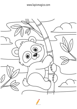 Desenhos de animais da selva para colorir, ficha pdf nº14
