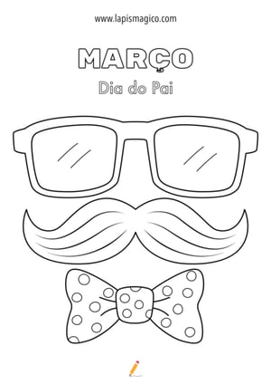 Desenhos de Março para colorir, ficha pdf nº1