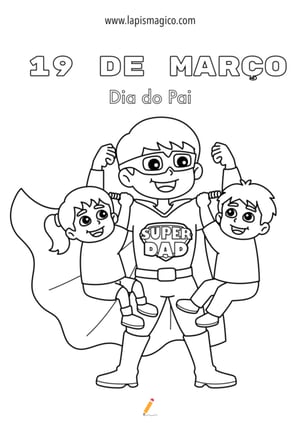 Desenhos de Março para colorir, ficha pdf nº2
