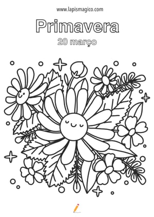 Desenhos de Março para colorir, ficha pdf nº23