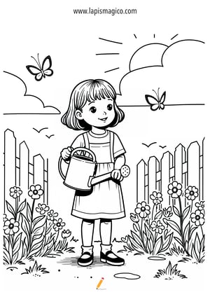 Desenhos de maio para colorir, ficha pdf nº5