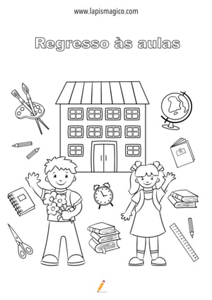 Desenhos de setembro para colorir, ficha pdf nº4