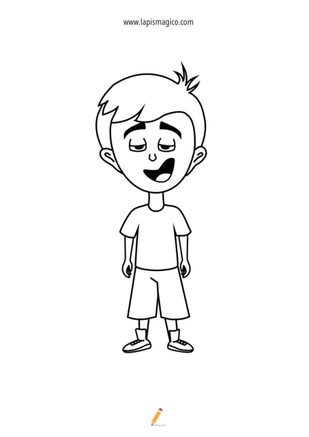 Desenhos de emoções e sentimentos, ficha pdf nº10