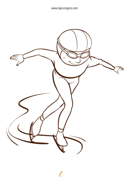 Desenhos de desportos para colorir, ficha pdf nº3