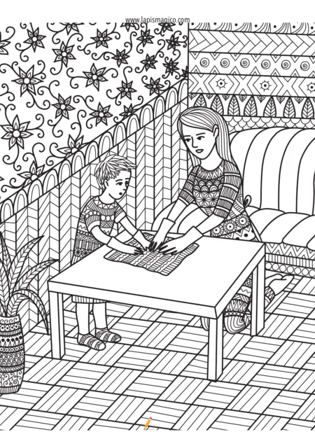 Desenhos de colorir para adultos, ficha pdf nº6