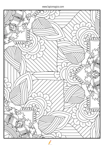 Desenhos de colorir para adultos, ficha pdf nº19