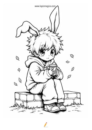 Desenhos Manga para colorir, ficha pdf nº8