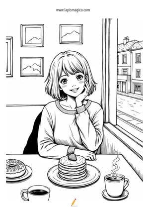 Desenhos Manga para colorir, ficha pdf nº12