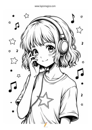 Desenhos Manga para colorir, ficha pdf nº20