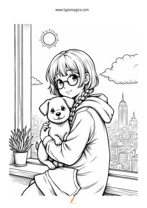 Desenhos Manga para colorir, ficha pdf nº22