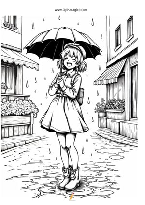 Desenhos Manga para colorir, ficha pdf nº23