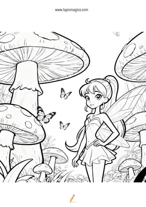 Winx para colorir, ficha pdf nº1