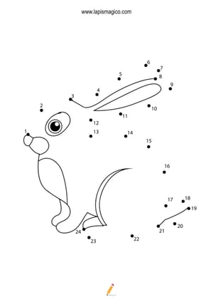 Aprende a desenhar por pontos, ficha pdf nº1