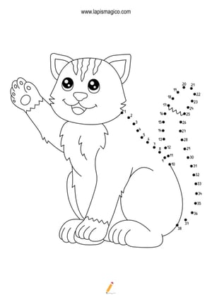 Aprende a desenhar por pontos, ficha pdf nº8