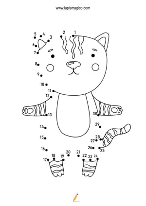 Aprende a desenhar por pontos, ficha pdf nº15