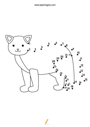 Aprende a desenhar por pontos, ficha pdf nº18