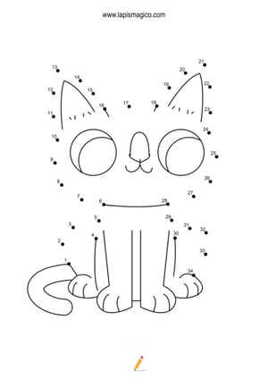 Aprende a desenhar por pontos, ficha pdf nº19