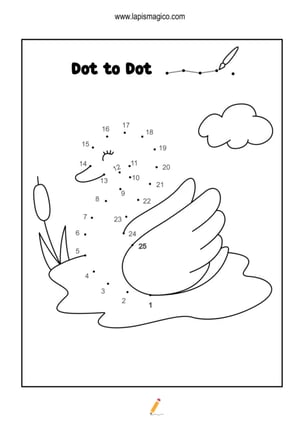 Aprende a desenhar por pontos, ficha pdf nº20