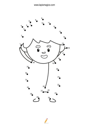 Aprende a desenhar por pontos, ficha pdf nº30