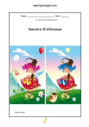 Duende diferenças, ficha pdf nº1