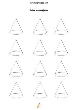 Grafismos de formas, ficha pdf nº3