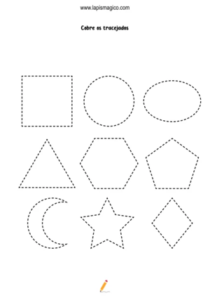 Grafismos de formas, ficha pdf nº13