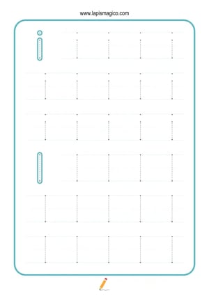 Grafismos de letras, ficha pdf nº9