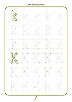 Grafismos de letras, ficha pdf nº11