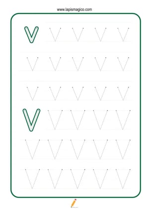 Grafismos de letras, ficha pdf nº22