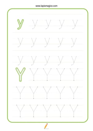 Grafismos de letras, ficha pdf nº25