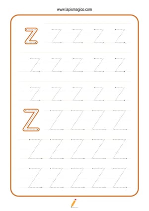Grafismos de letras, ficha pdf nº26