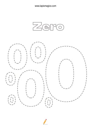 Grafismos de números, ficha pdf nº20