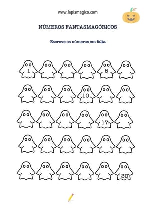 Atividades didáticas de Dia das Bruxas, ficha pdf nº9