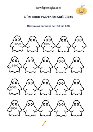 Atividades didáticas de Dia das Bruxas, ficha pdf nº10