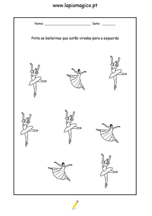 Amigas bailarinas, ficha pdf nº1