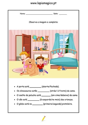 Brinquedos Encantados, ficha pdf nº2