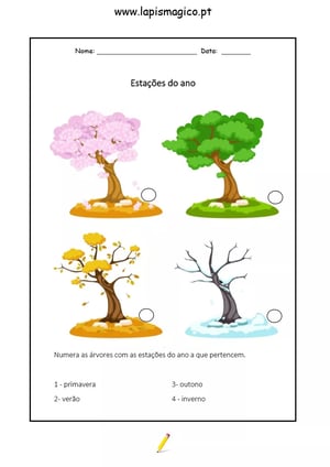 Castanhas quentes, ficha pdf nº1