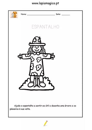 O espantalho, ficha pdf nº1