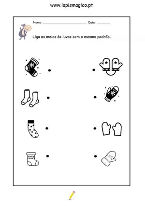 Os Sapatinhos Encantados, ficha pdf nº1