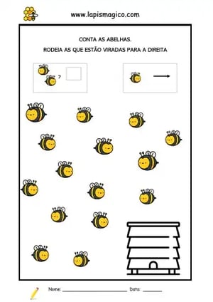 Paulo e a colmeia, ficha pdf nº3