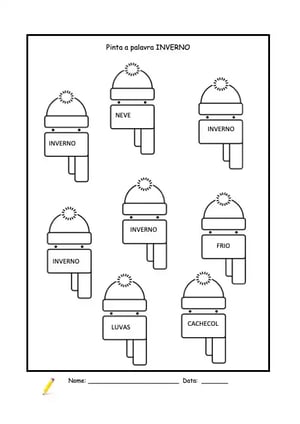 Um passeio à Serra da Estrela, ficha pdf nº1